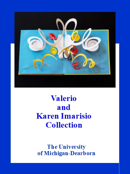 Digital bookplate for the Valerio and Karen Imarisio Collection